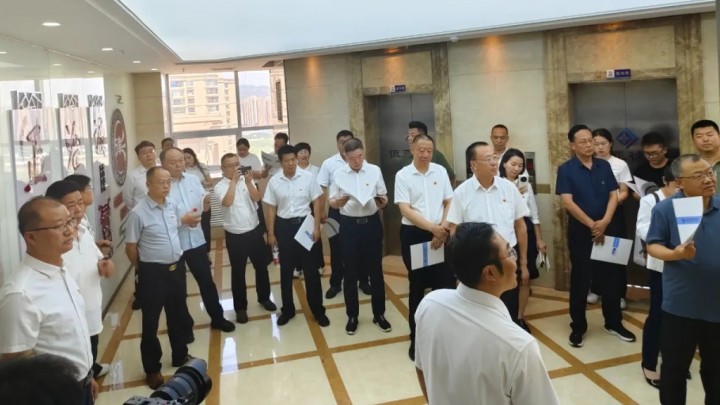 甘肃省律师行业党委组织党组织书记到我所观摩交流和学习！
